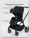 Миниатюра изображения товара Детская прогулочная коляска MOWbaby Amber / MB069 (черный)