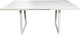 Миниатюра изображения товара Обеденный стол Васанти Плюс Лофт 120/160x80  (сосна касцина/каркас белый)