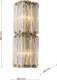 Миниатюра изображения товара Бра FAVOURITE Glacies 4764-2W