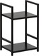 Миниатюра изображения товара Стеллаж Импэкс Leset Стилвуд 12 узкий 2 полки (черный/черный)