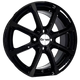 Миниатюра изображения товара Литой диск Carwel Бета 15x6" 4x100мм DIA 54.1мм ET 46мм BK