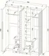 Миниатюра изображения товара Шкаф Interline Концепт Зодиак КТ-Ш4з (дуб золотой/черный)