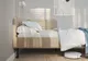 Миниатюра изображения товара Двуспальная кровать Mio Tesoro Юта 160x200 (велутто бежевый)