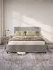 Миниатюра изображения товара Двуспальная кровать Mio Tesoro Ingrid 160x200 (велутто латте)