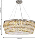 Миниатюра изображения товара Люстра FAVOURITE Magnitudo 4715-16P