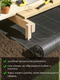 Миниатюра изображения товара Укрывной материал GreenTerra Агроткань ПП 110 UV 100г/м2 (10м, черный)