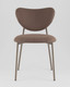 Миниатюра изображения товара Стул Stool Group Rina LV-124-E33-7006 ( велюр коричневый/каркас бежево-серый)