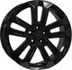 Миниатюра изображения товара Литой диск Khomen KHW1803 Geely Coolray 18x7" 5x114.3мм DIA 54.1мм ET 53мм (Black)