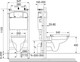Миниатюра изображения товара Инсталляция с унитазом подвесным Roca Debba 893104970 + 8901160B2 (с кнопкой)