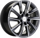 Литой диск Khomen KHW1604 Aveo 16x6" 5x105мм DIA 56.6мм ET 39мм (Gray FP) — фото 2
