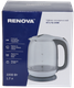 Миниатюра изображения товара Электрочайник Renova KT17G-09W