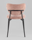 Миниатюра изображения товара Стул Stool Group Rina / LV-124-N7-01 (шенилл пыльно-розовый)
