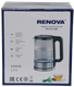 Миниатюра изображения товара Электрочайник Renova KT17G-10B