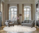 Миниатюра изображения товара Ковер Merinos Dios F437-OVAL-CREAM (2x2.9)