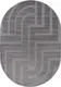 Миниатюра изображения товара Ковер Merinos Dios F439-OVAL-LIGHT GRAY (2.4x3.4)