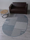 Миниатюра изображения товара Циновка Merinos Kair S139-OVAL-BLUE (1.2x1.7)
