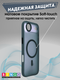 Чехол-накладка Bingo Metal Magnetic для iPhone 17 Air (синий) — фото 6