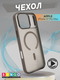 Чехол-накладка Bingo Metal Magnetic для iPhone 17 Pro Max (серый) — фото 6