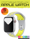 Ремешок для умных часов Bingo Sport для Apple Watch 42/44/45мм (S, серый/желтый) — фото 4