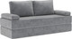 Миниатюра изображения товара Бескаркасный диван Mebel-Ars Бруклин (Vivaldi темно-серый)