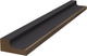 Миниатюра изображения товара Финишная рейка для реечной панели Andlen Decor Decor ПНл-38 Антрацит (2800x25x12мм)
