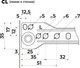 Комплект направляющих мебельных StahlBuro Роликовые 550/0.8мм (2шт, белый) — фото 6
