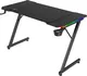Миниатюра изображения товара Геймерский стол Zone 51 Trine 120 RGB / Z51-T2R-BK (черный)