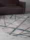 Миниатюра изображения товара Ковер Merinos Liman F478-OVAL-GRAY-BLUE (2.8x3.8)