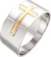 Миниатюра изображения товара Кольцо из серебра ZORKA 0270047.G14K.ZZ.REL (р.19, с золотой вставкой)
