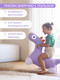 Миниатюра изображения товара Игрушка-прыгун Quut Hoppi Bouncing Dino 173731 (лавандовый)