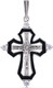Миниатюра изображения товара Крестик из белого золота Кристалл CI62400226773