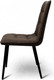 Миниатюра изображения товара Стул Древпром Лео ДП2-15 (катания какао/черный матовый)
