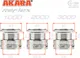 Миниатюра изображения товара Катушка безынерционная Akara Reflex 2000 4+1bb / AR2000-5
