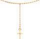 Миниатюра изображения товара Колье из розового золота ZORKA 550038.14K.R (р.40см, с фианитом)