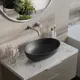 Миниатюра изображения товара Умывальник Roxen Nimfa 300160-B (черный)