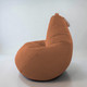 Миниатюра изображения товара Бескаркасное кресло BeanBag Груша XXL / GVP-125x85-T (велюр терракот)
