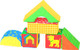 Миниатюра изображения товара Развивающая игрушка Мякиши Кубики Домики / 54