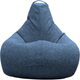 Миниатюра изображения товара Бескаркасное кресло BeanBag Груша XXL / GVP-125x85-05 (рогожка 05 Night)