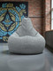 Миниатюра изображения товара Бескаркасное кресло BeanBag Груша XXXL / GVP-130x95-02 (рогожка 02 Silver)