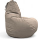 Миниатюра изображения товара Бескаркасное кресло BeanBag Груша XXXXL / GVPZ-140x100 (искусственная замша 1 Bone)