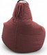 Миниатюра изображения товара Бескаркасное кресло BeanBag Груша XXXXL / GVPZ-140x100 (искусственная замша 10 Rust)