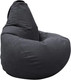 Миниатюра изображения товара Бескаркасное кресло BeanBag Груша XXXXL / GVPZ-140x100 (искусственная замша 21 Graphite)