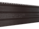 Софит для крыши Ю-Пласт (ПВХ).0300.Н. Перфорированный частично 497С (3м, коричневый) — фото 2