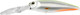 Воблер TSURIBITO Deep Chok Long 102f / H-208r Chart Silver Orange Belly / 213834 — фото 2