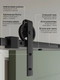 Миниатюра изображения товара Комплект фурнитуры для раздвижных дверей Asvik BDHB08P/D05/3