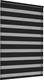 Миниатюра изображения товара Рулонная штора Эскар День-Ночь 50х170 / 80090050170 (черный)