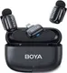 Миниатюра изображения товара Радиосистема микрофонная BOYA Mini-15 с кейсом lightning (черный)