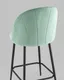 Миниатюра изображения товара Стул барный Stool Group Логан SN / LV-121-Ca-01P-01 (велюр фисташковый)