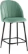 Миниатюра изображения товара Стул барный Stool Group Логан SN / LV-121-Ca-01P-01 (велюр фисташковый)