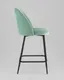 Миниатюра изображения товара Стул барный Stool Group Логан SN / LV-121-Ca-01P-01 (велюр фисташковый)